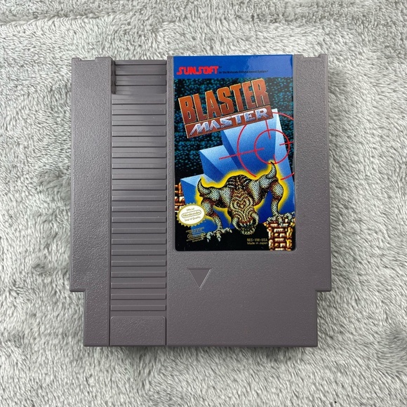 Master Blaster Nintendo NES Authentic Original Tested Retro Vintage Game - Picture 1 of 2